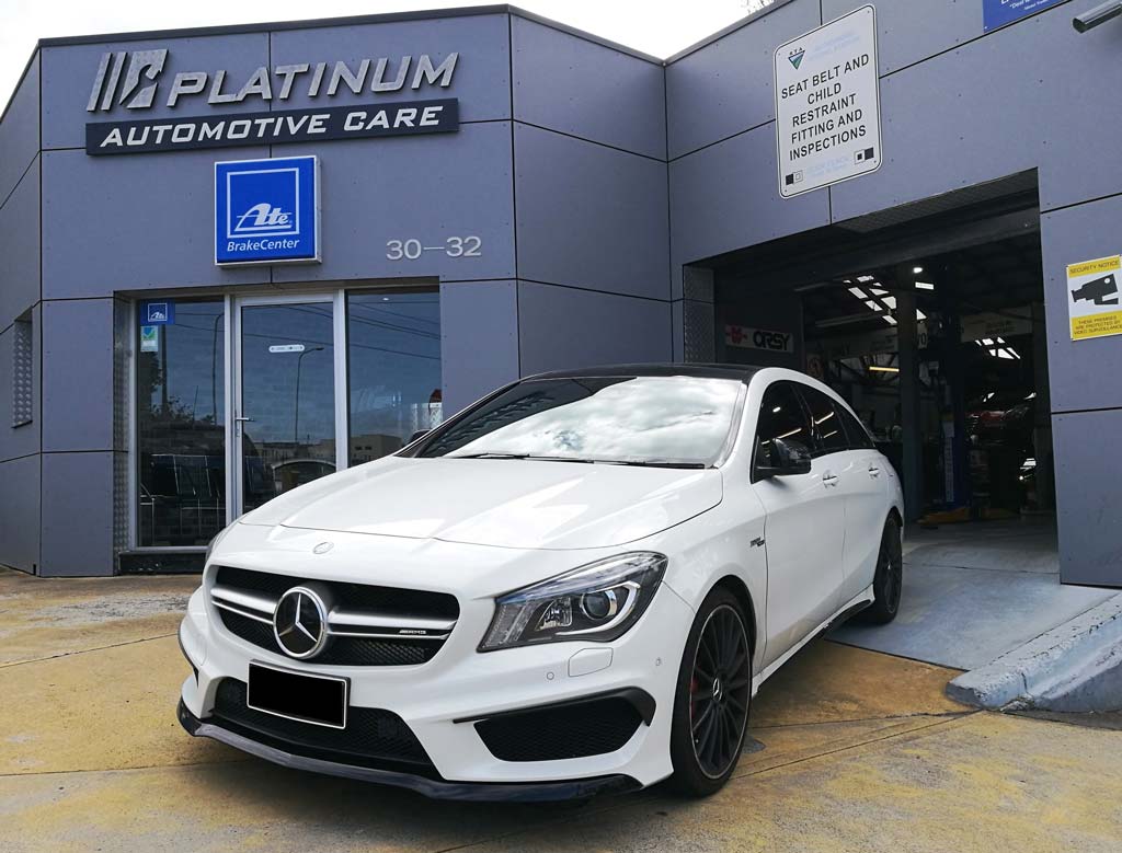 Mercedes Logbook Service: Oil Change, Spark Plug & Filter Replacement