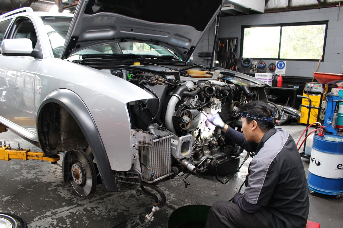 Logbook servicing for Audi - Timing Belt Replacement